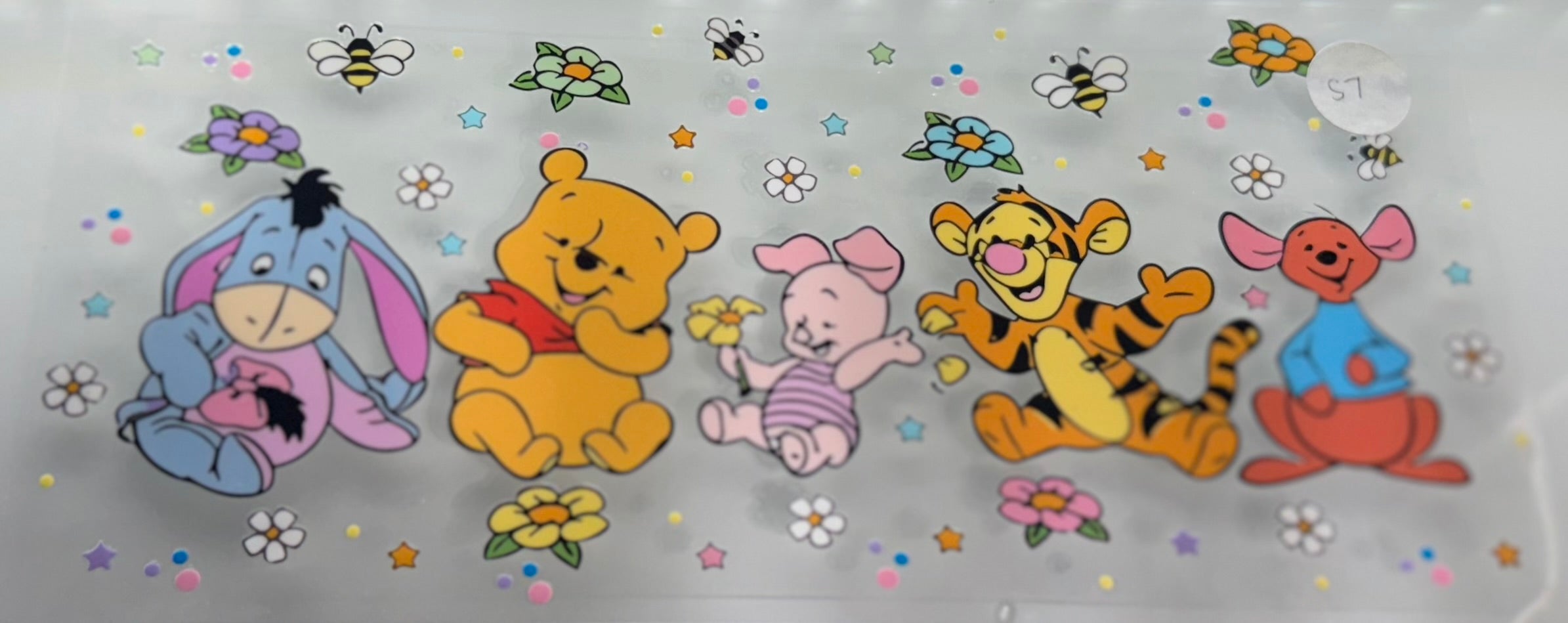 Eeyore, Pooh, Piglet, and Tigger