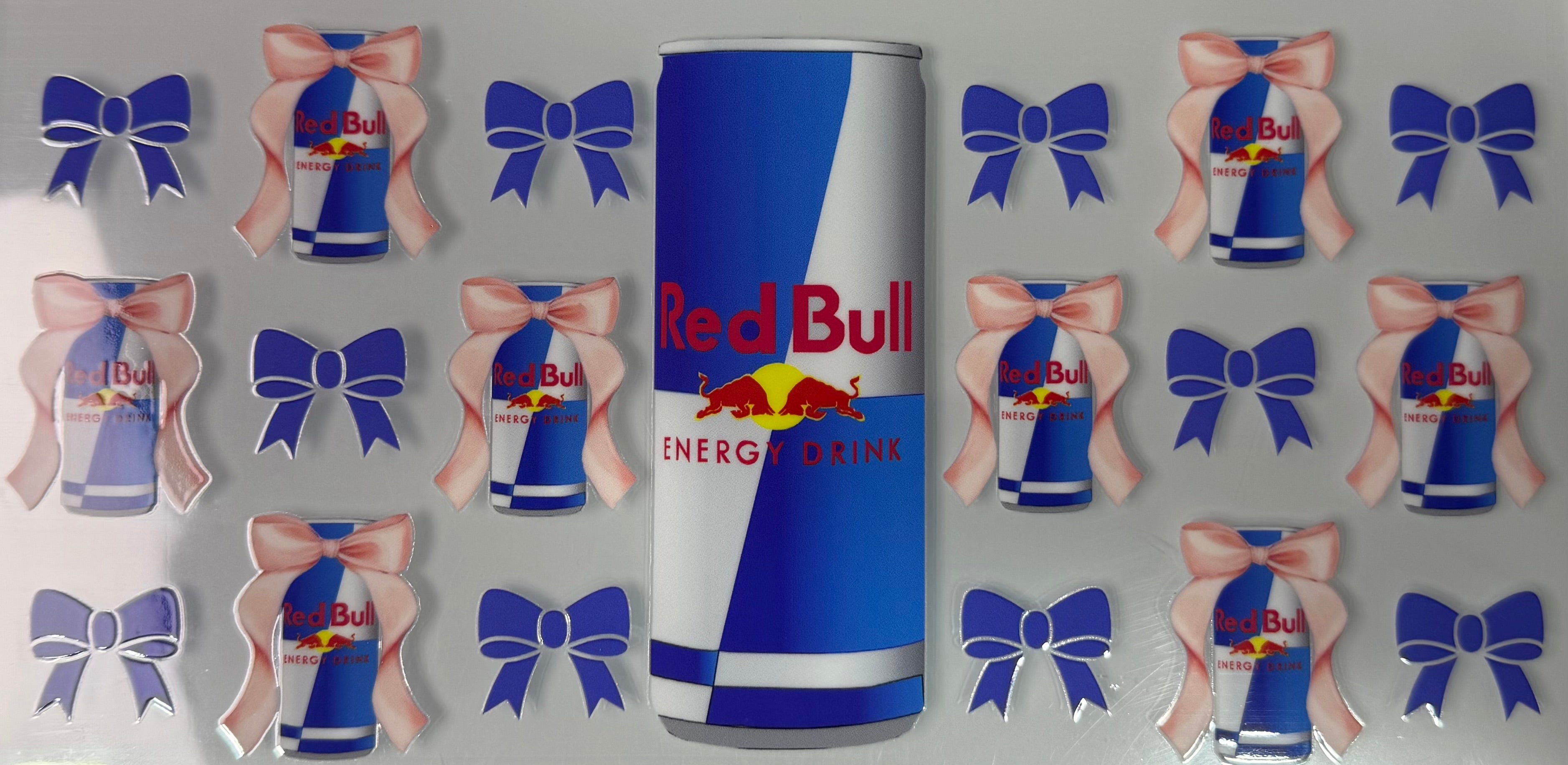 Blue Bows and Red Bull